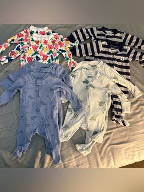 Newborn twin baby boy matching outfits